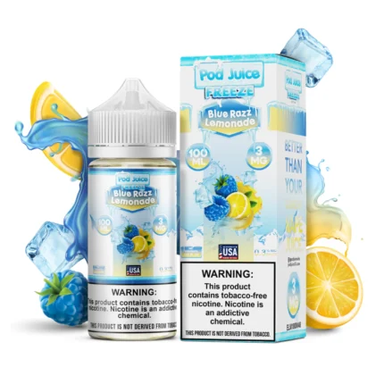 POD JUICE | FREEZE | BLUE RAZZ, LEMONADE