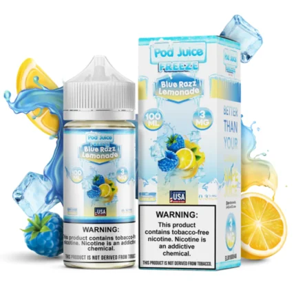 Pod Juice | Blue Razz Lemonade Freeze | 100ml