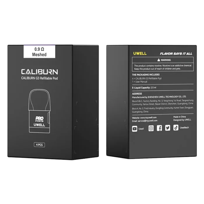 Uwell Caliburn G3 Refillable Pod Cartridge
