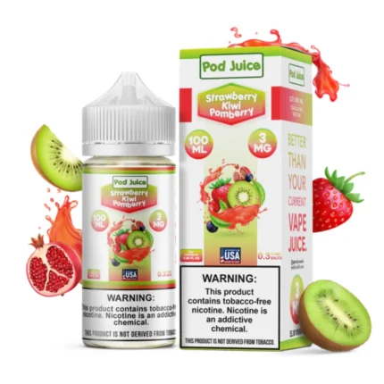 Pod Juice | Strawberry Kiwi Pomberry | 100ml